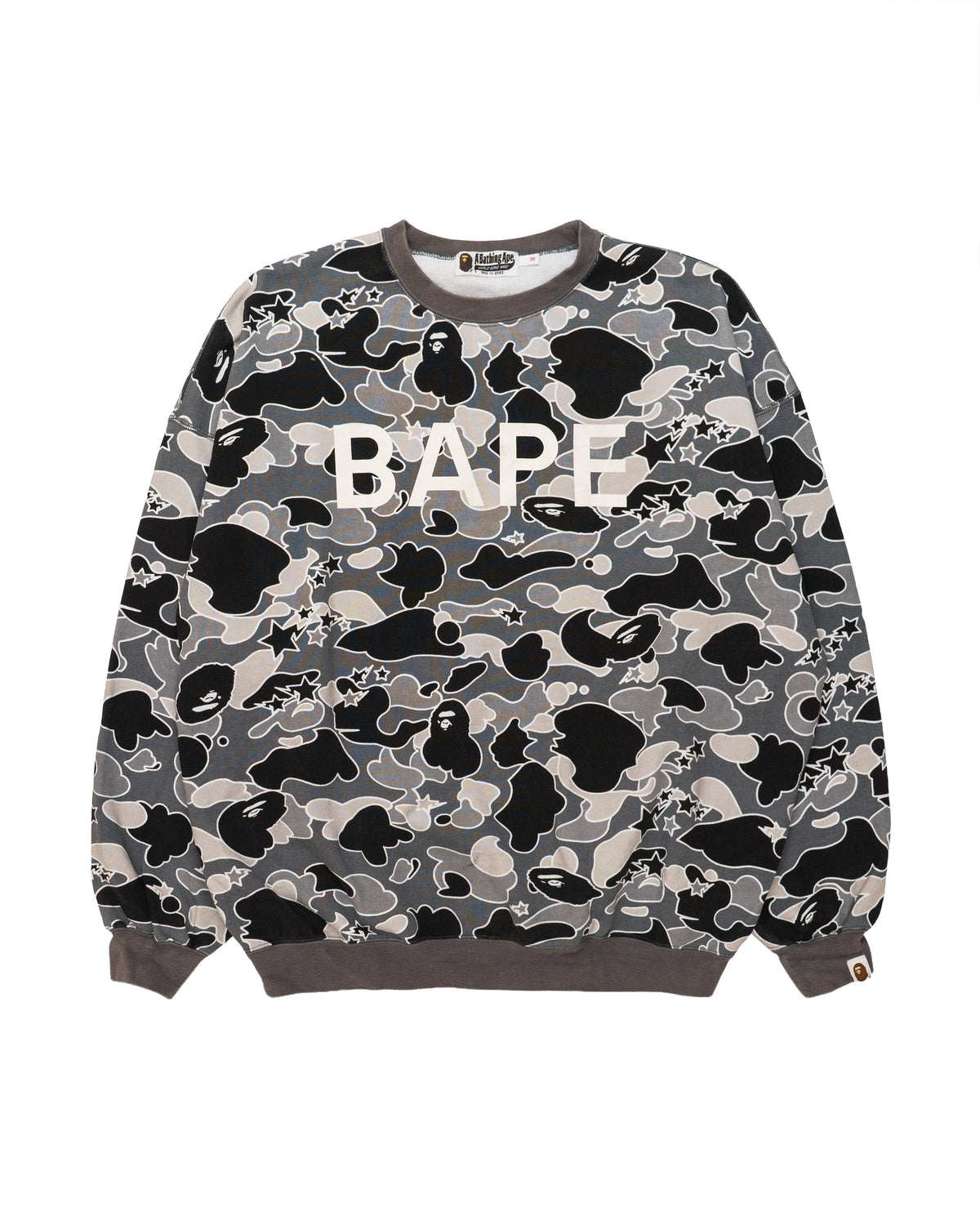 BAPE ABC Camo Crewneck Sweatshirt