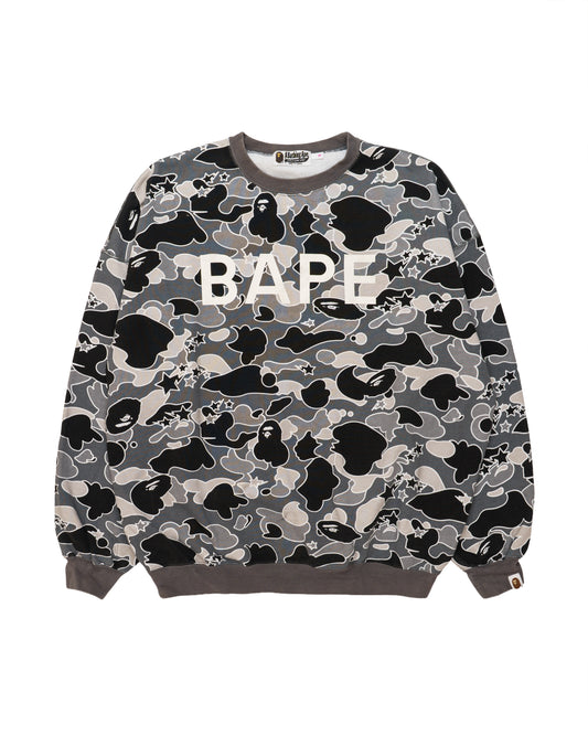 BAPE ABC Camo Crewneck Sweatshirt
