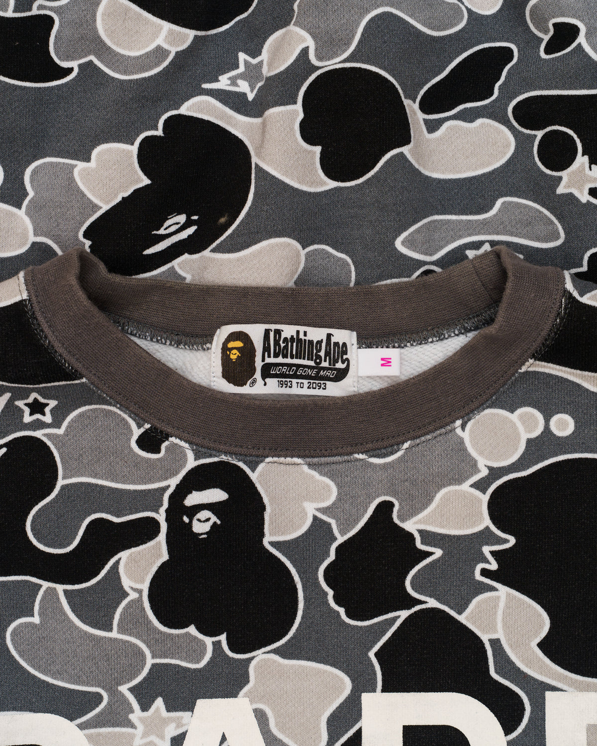 BAPE ABC Camo Crewneck Sweatshirt