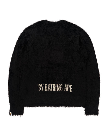 BAPE Shaggy Knit Ape Head Sweater