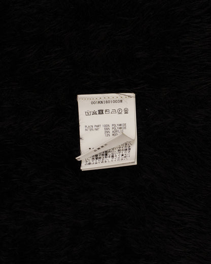 BAPE Shaggy Knit Ape Head Sweater