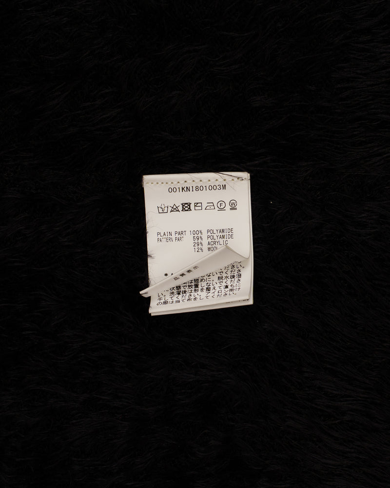 BAPE Shaggy Knit Ape Head Sweater thumbnail