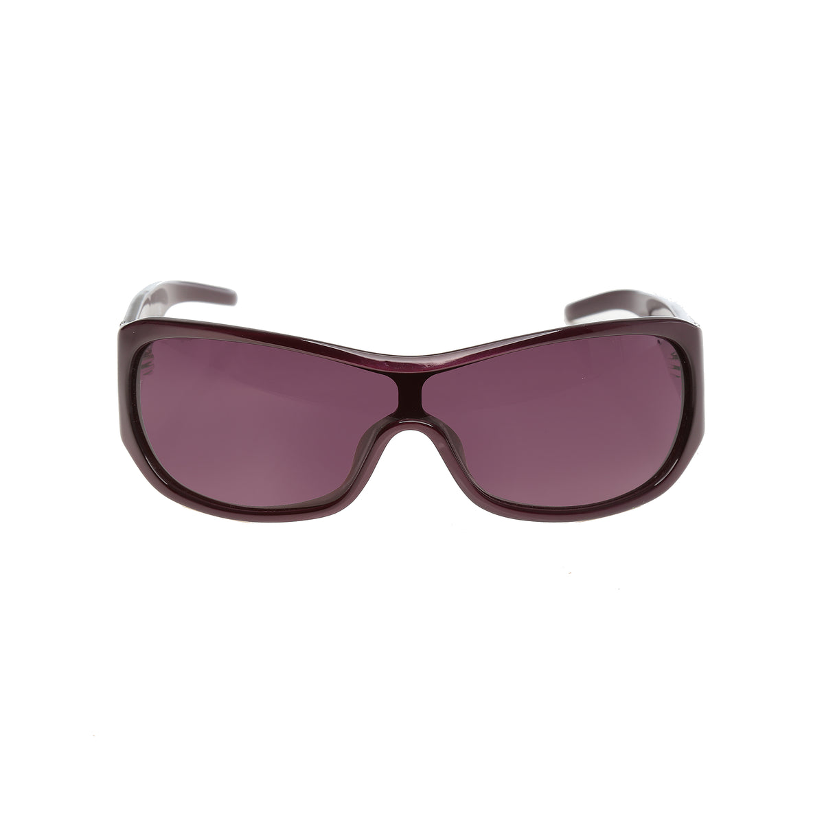Burberry ’00s Purple Oversized Sunglasses