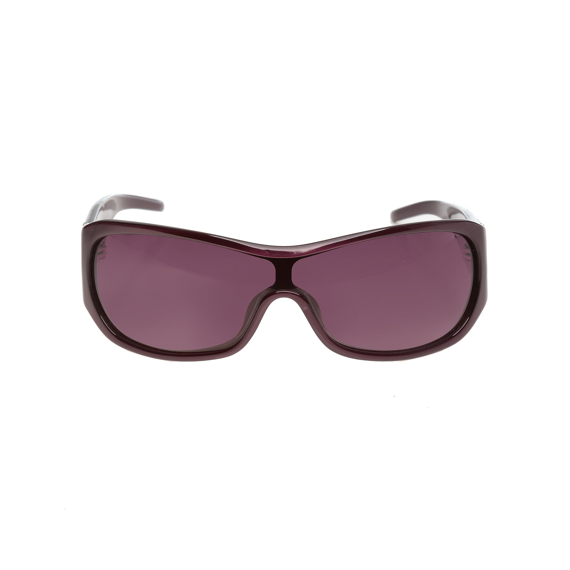 Burberry ’00s Purple Oversized Sunglasses