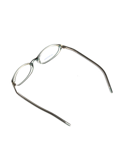 Burberry ’90s Bottle Green Oval Glasses Burberry
