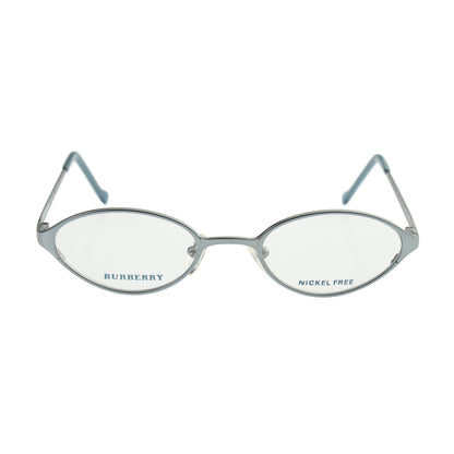 Burberry Silver Metal Oval Frame glasses Burberry