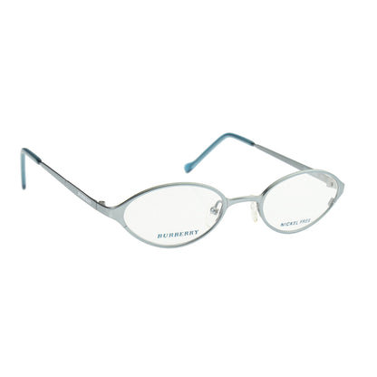 Burberry Silver Metal Oval Frame glasses Burberry