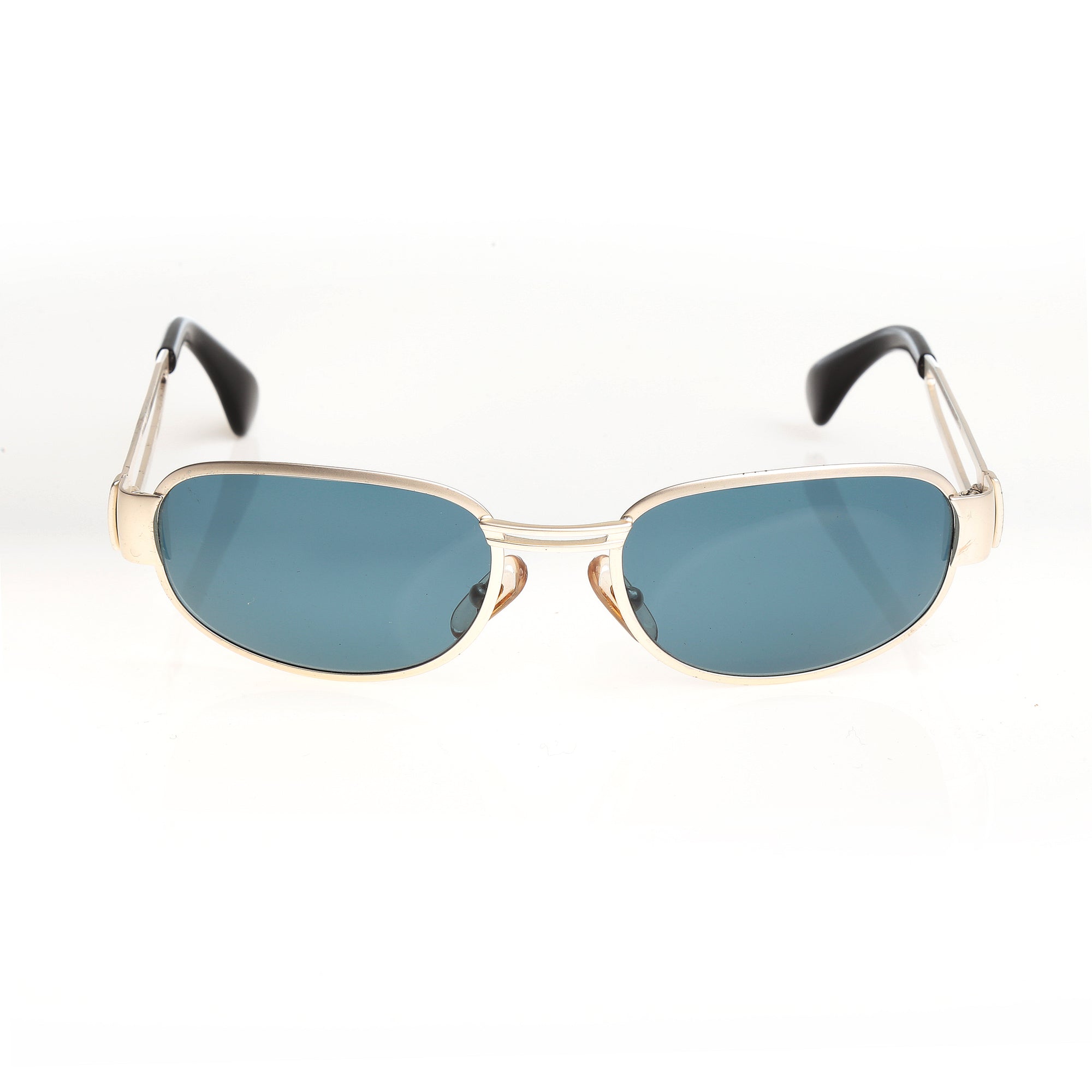 Burberry 90’s Silver Round Sunglasses