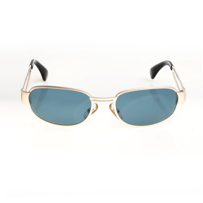 Burberry 90’s Silver Round Sunglasses Burberry