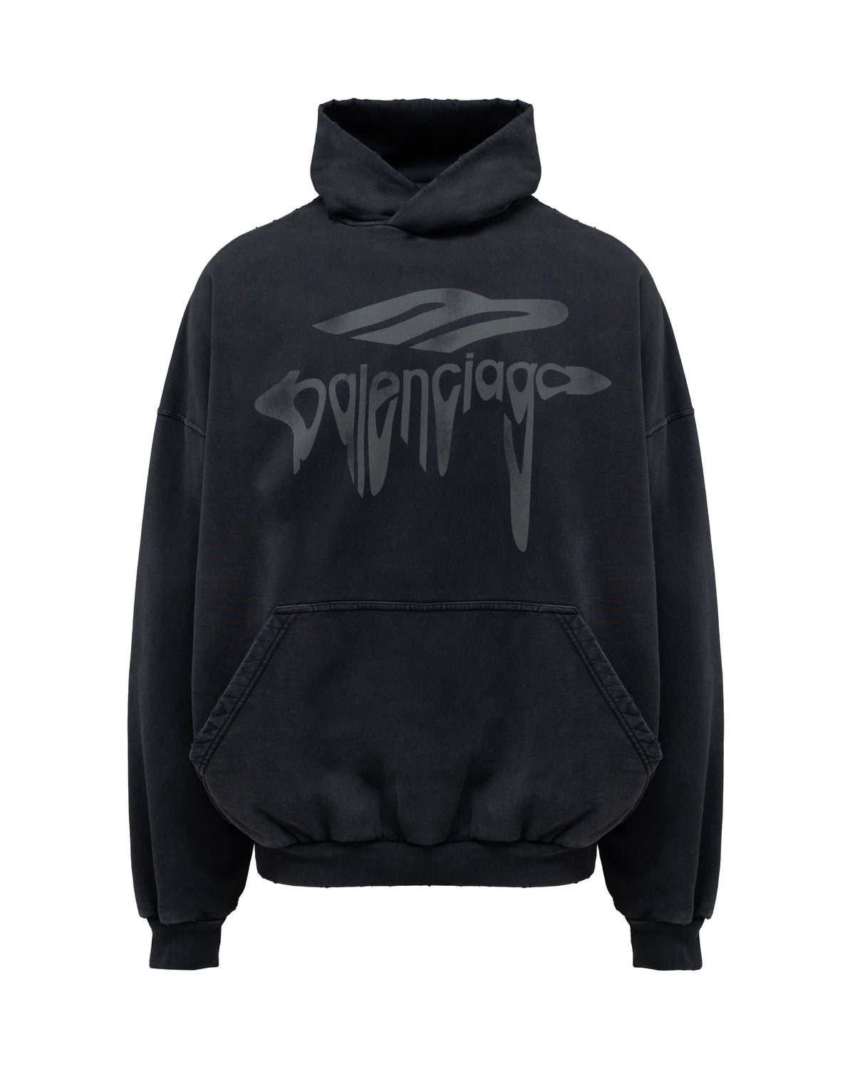 Balenciaga 3B liquified molleton archetype hoodie