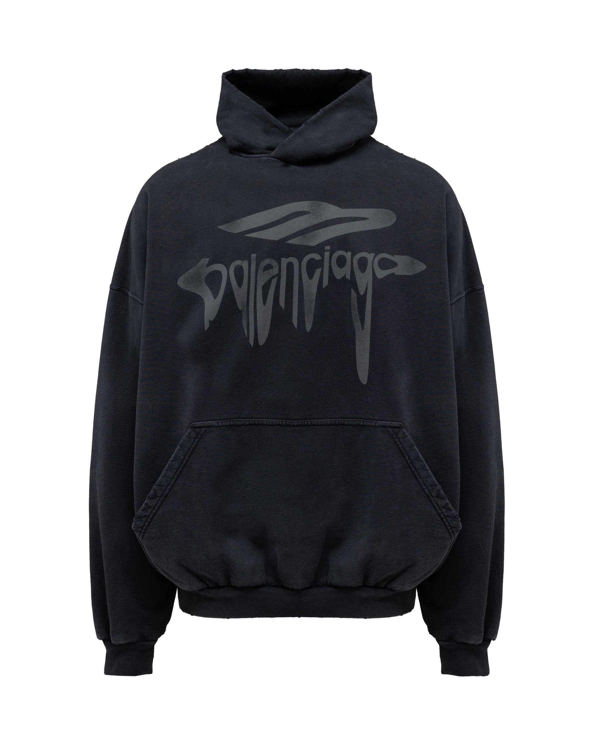 Balenciaga 3B liquified molleton archetype hoodie
