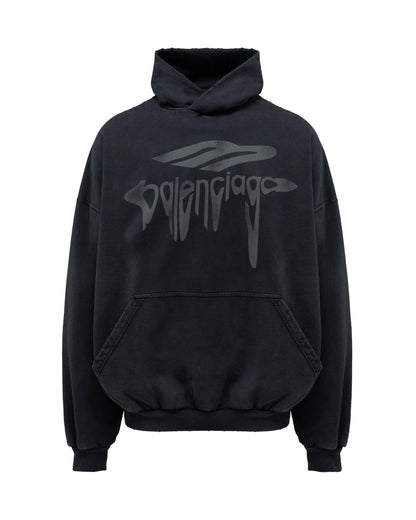 Balenciaga 3B liquified molleton archetype hoodie Balenciaga