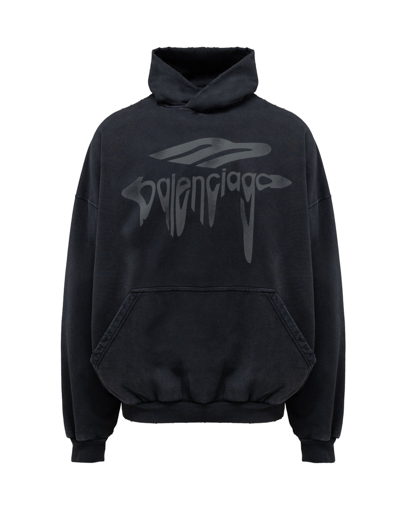 Balenciaga 3B liquified molleton archetype hoodie Balenciaga