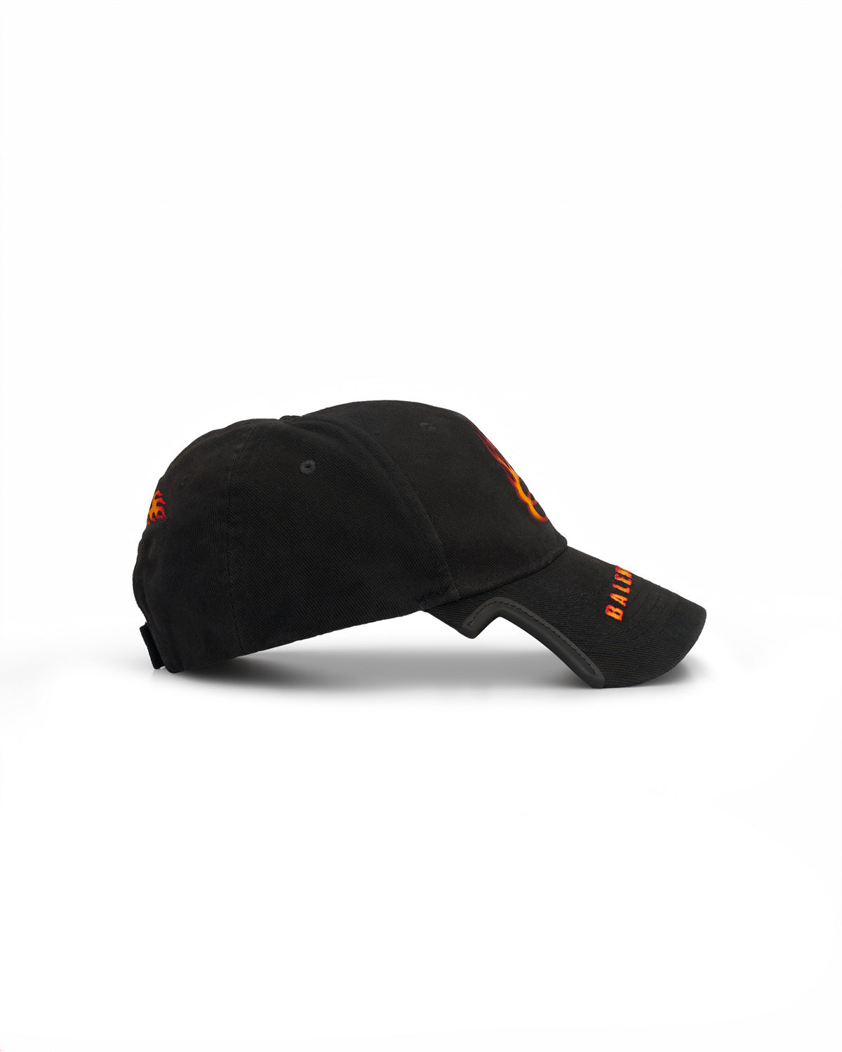 Balenciaga Flame Logo Baseball Cap