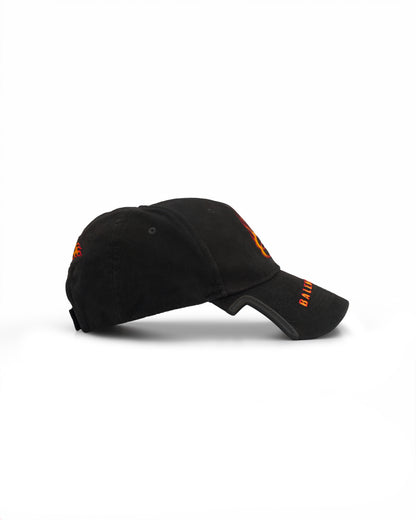 Balenciaga Flame Logo Baseball Cap