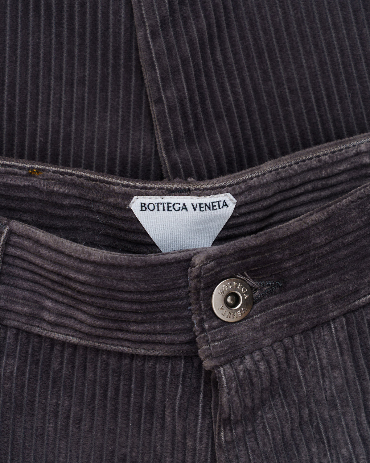 Bottega Veneta Straight-Leg Cotton Corduroy Trousers