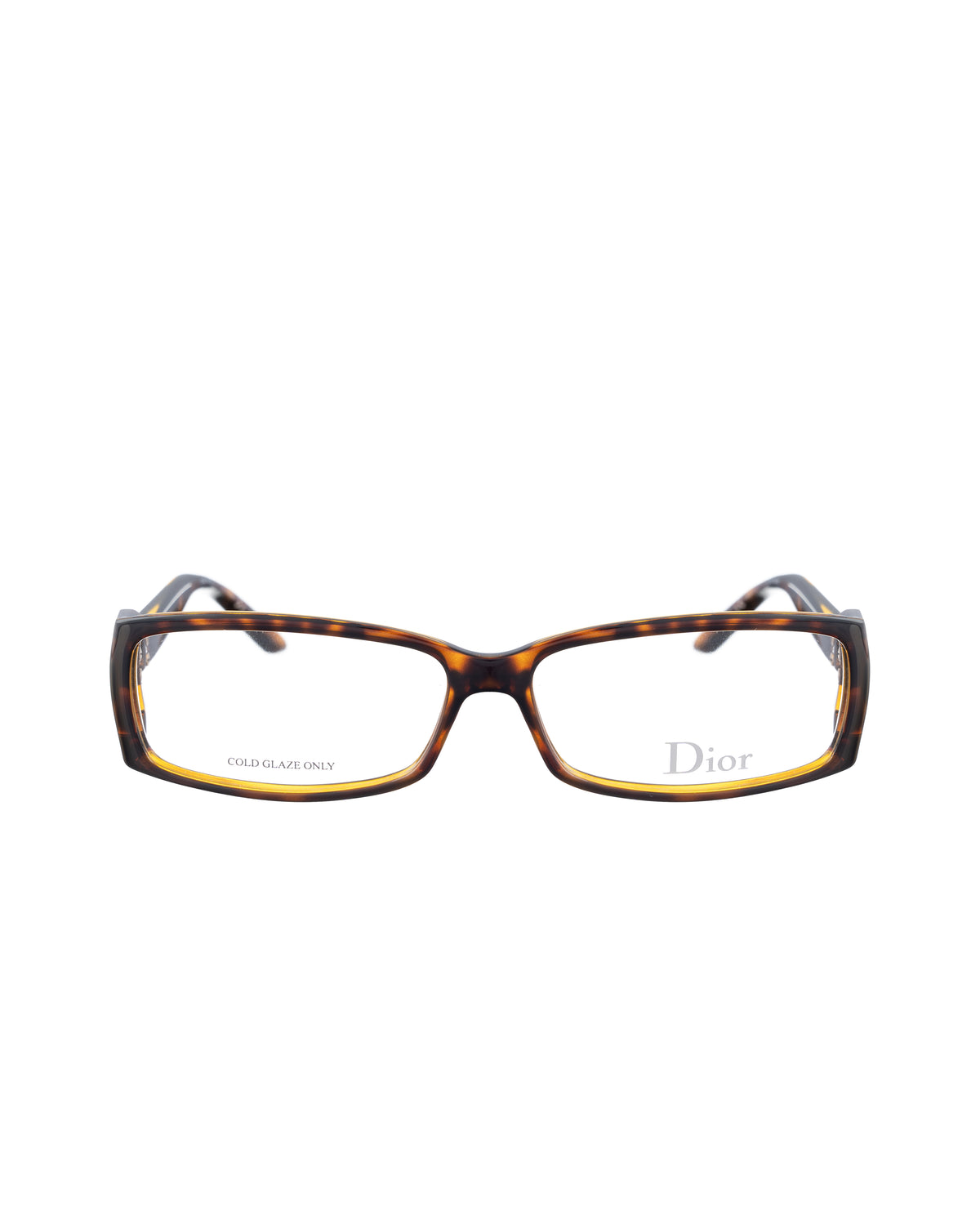 Dior 00s Brown Tortoise Plastic Glasses