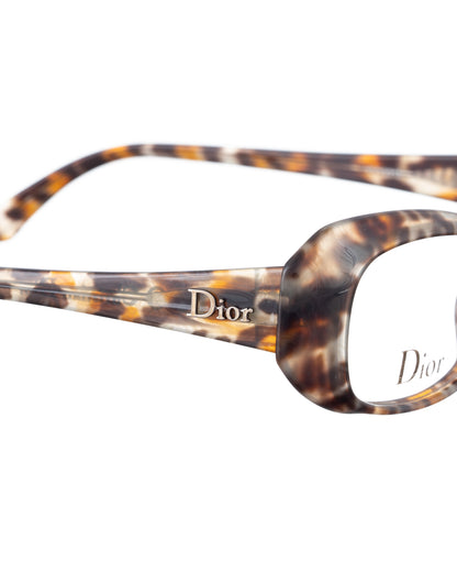 Dior 00s Tortoiseshell Plastic Retro Glasses