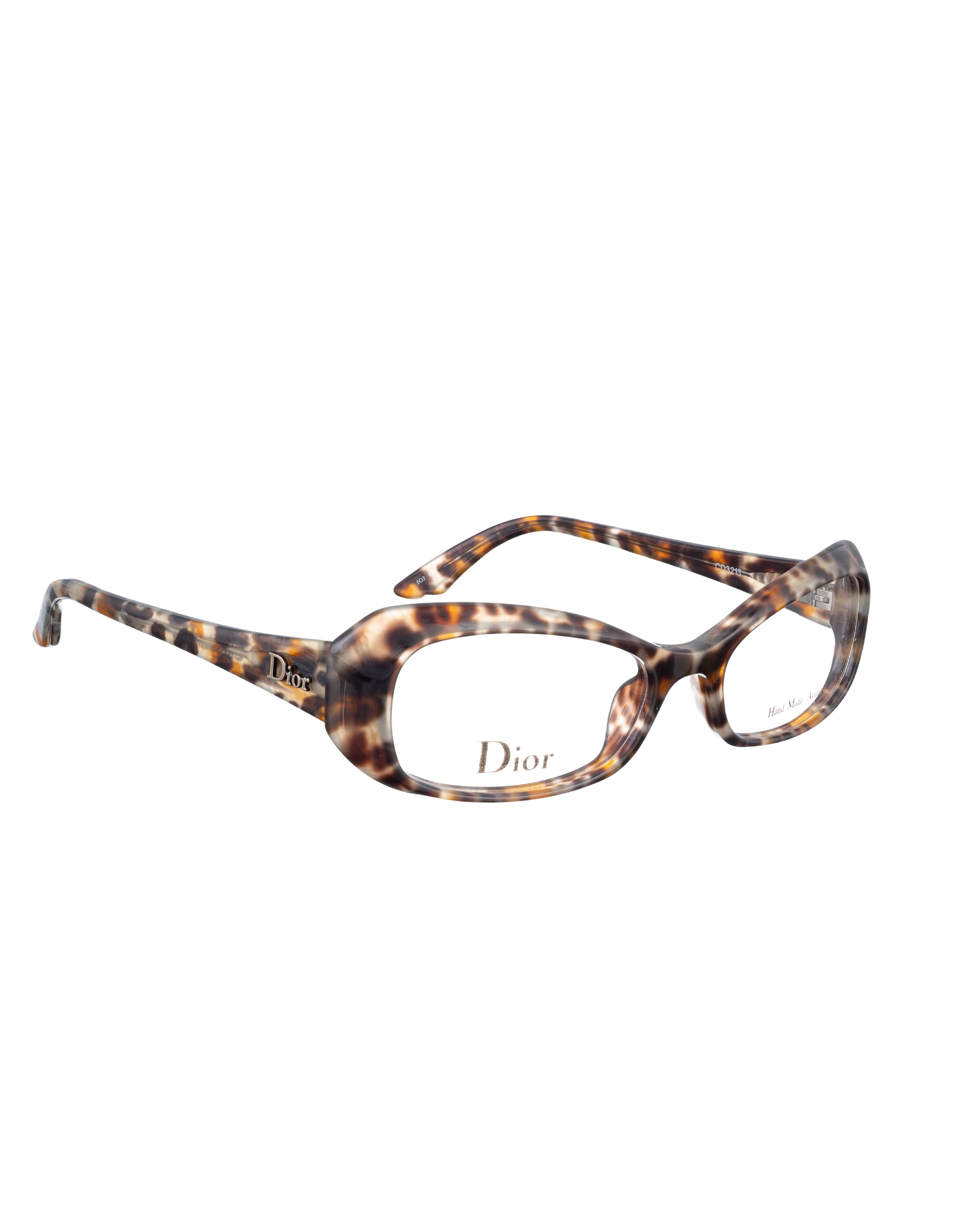 Dior 00s Tortoiseshell Plastic Retro Glasses