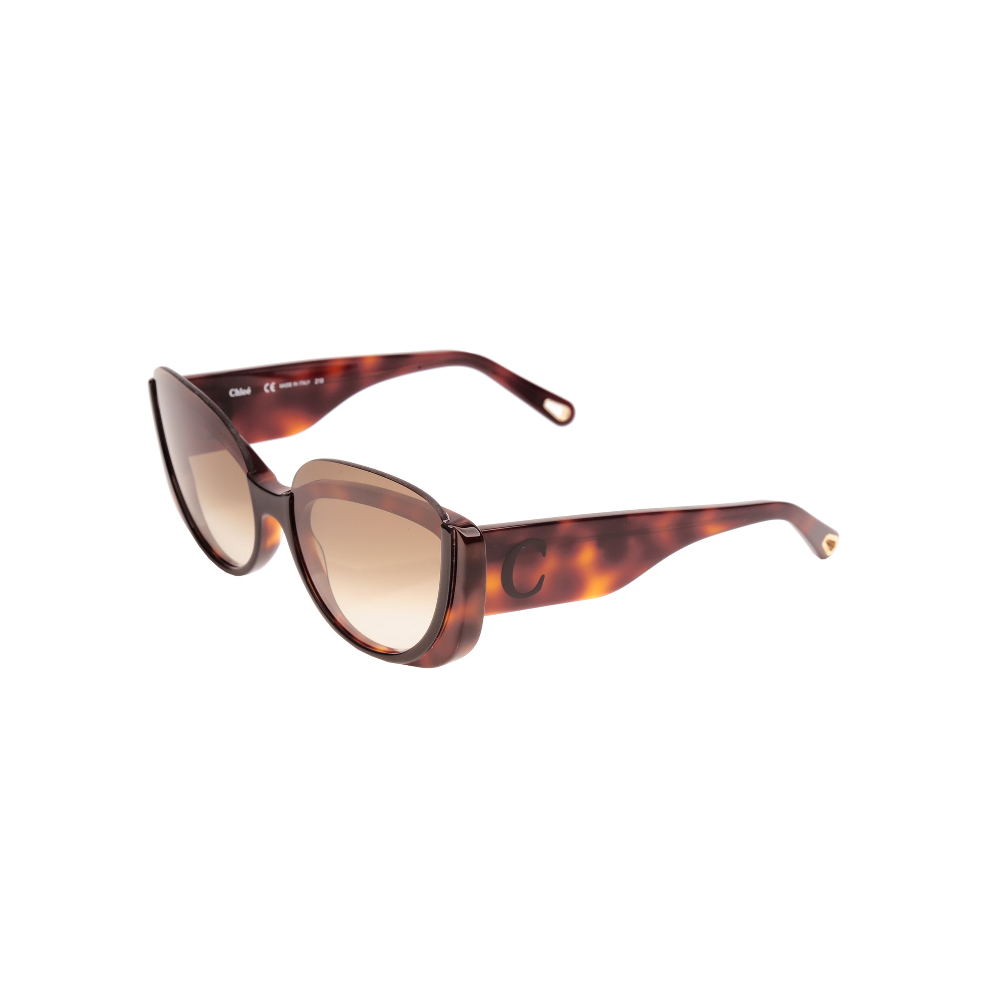 Chloe Cayla Havana Brown Sunglasses Chloé