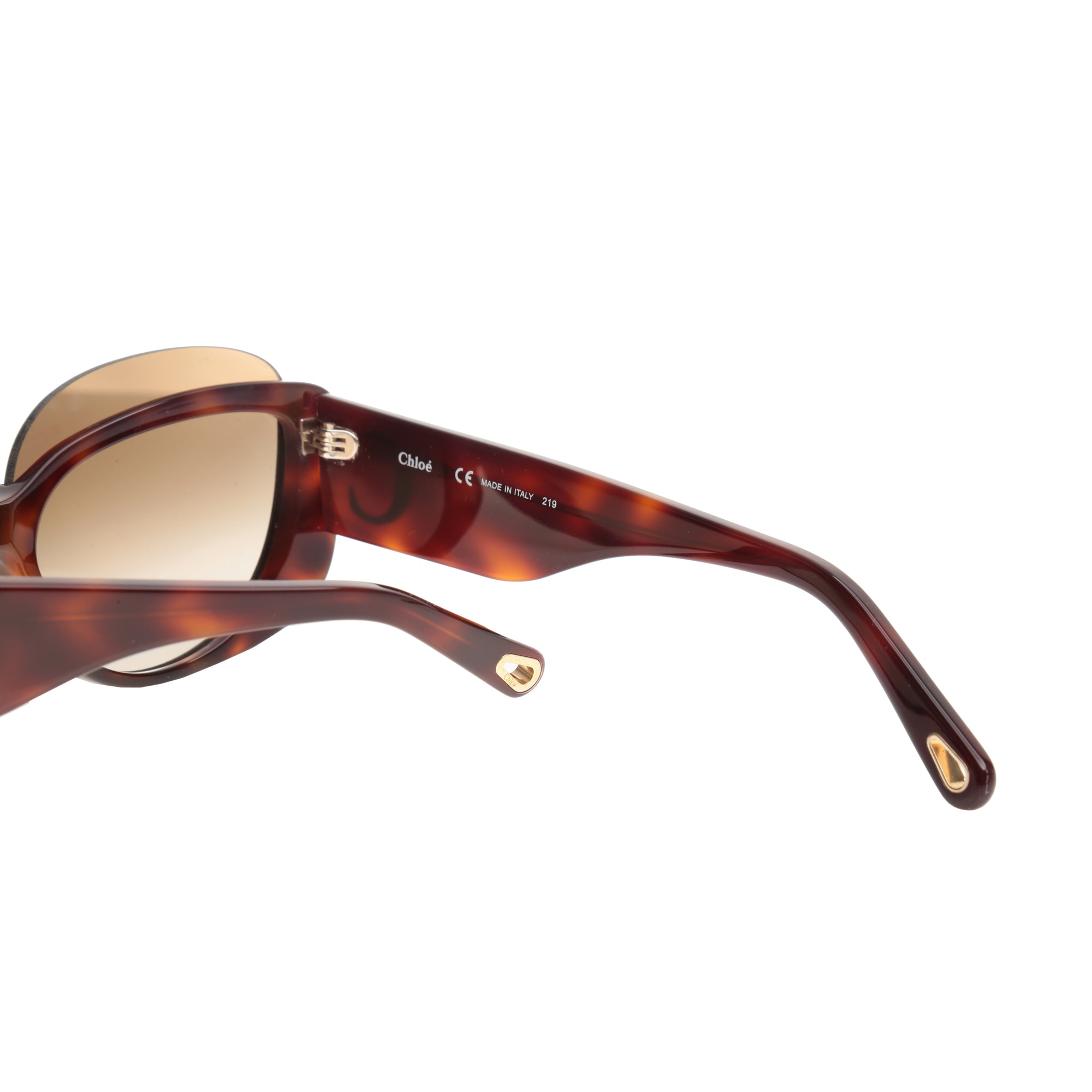 Chloe Cayla Havana Brown Sunglasses