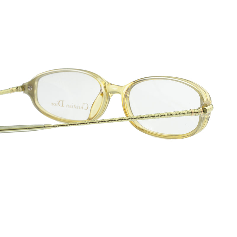 Christian Dior ’90s Green Plastic Frame Glasses thumbnail