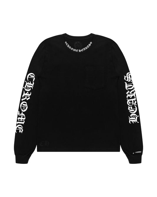 Chrome Hearts neck logo long sleeve