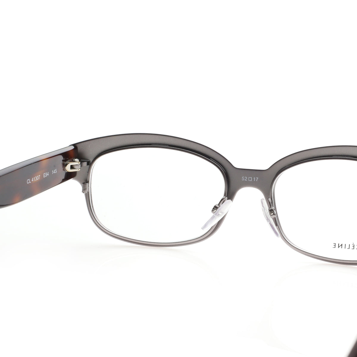 Celine Havana Brown Square-Frame Bold Glasses