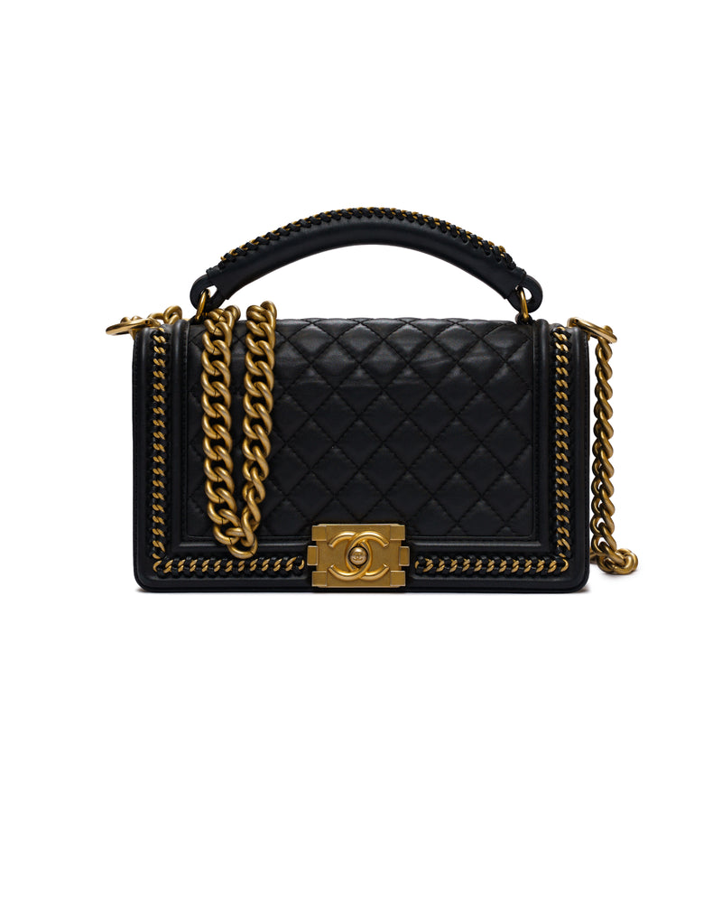 Chanel Boy Medium Top Handle bag