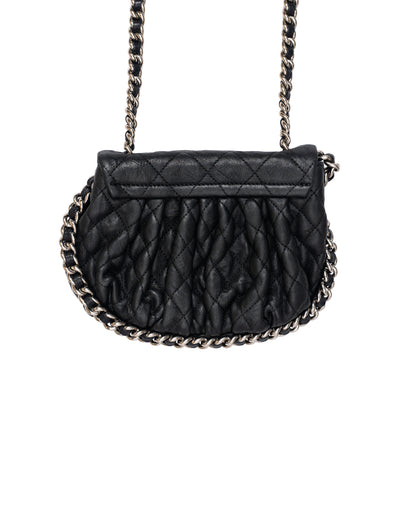 Chanel Chain Around Mini Flap Black