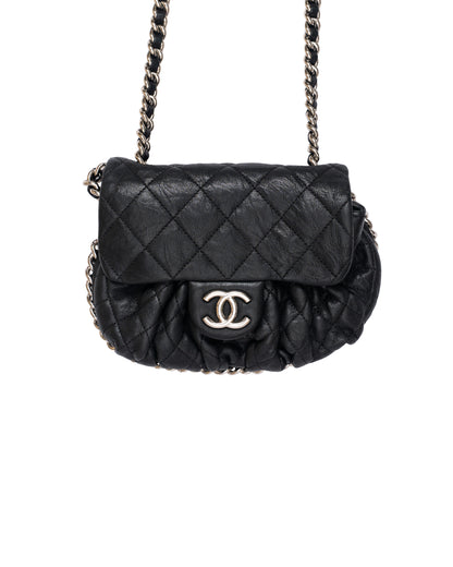 Chanel Chain Around Mini Flap Black