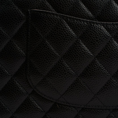 Chanel Medium Classic Flap Black Caviar