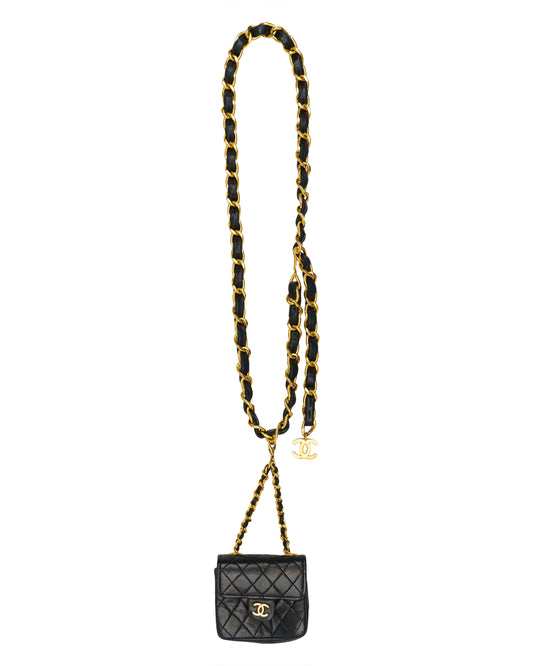 Chanel Vintage Mini Flap Pouch