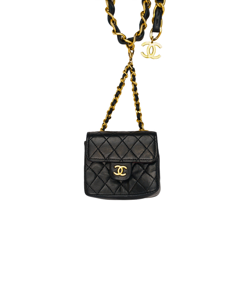 Chanel Vintage Mini Flap Pouch thumbnail