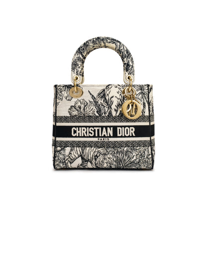 Christian Dior Lady D-Lite Canvas Bag
