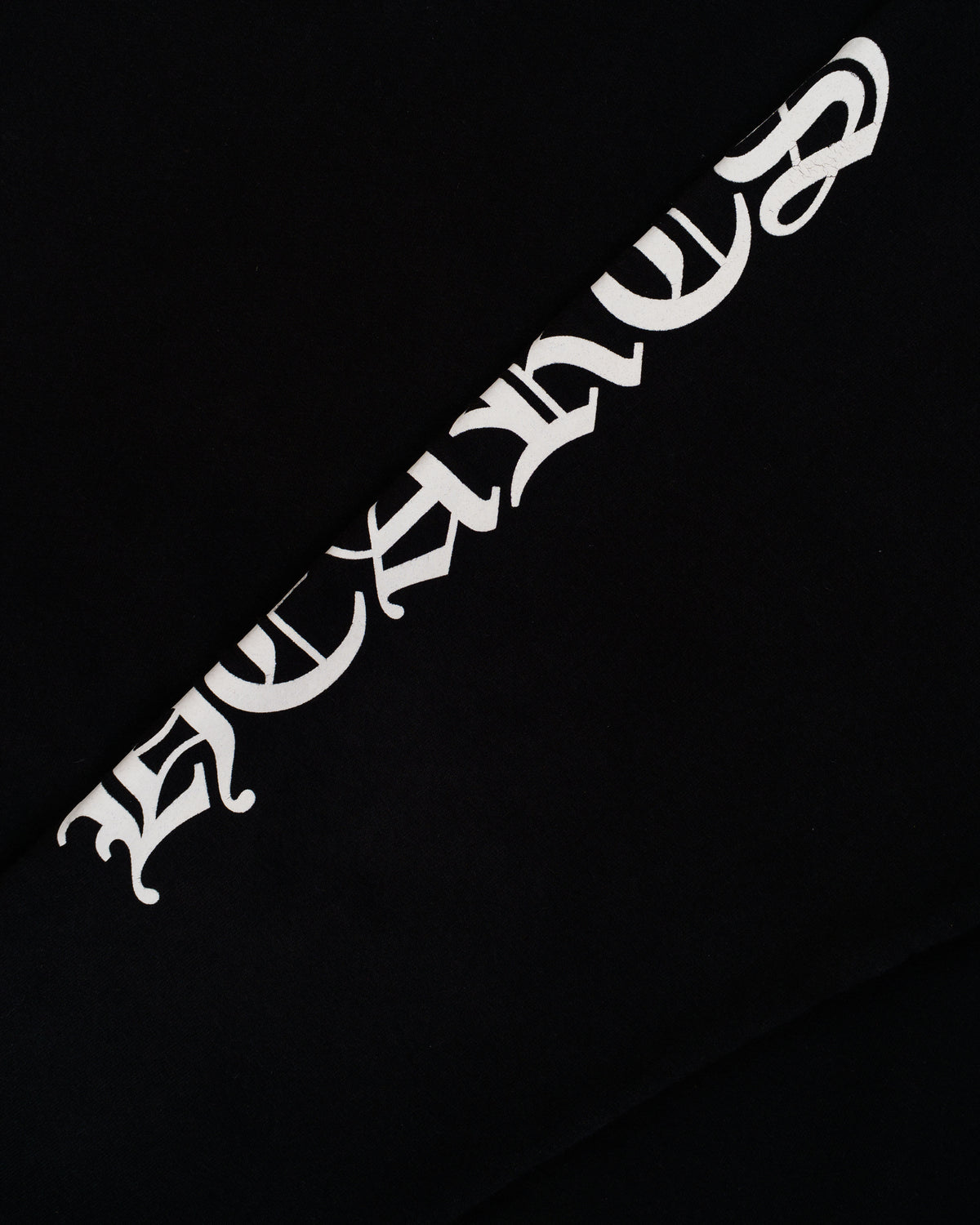 Chrome Hearts black crewneck sleeve logo