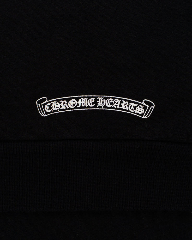 Chrome Hearts black crewneck sleeve logo thumbnail