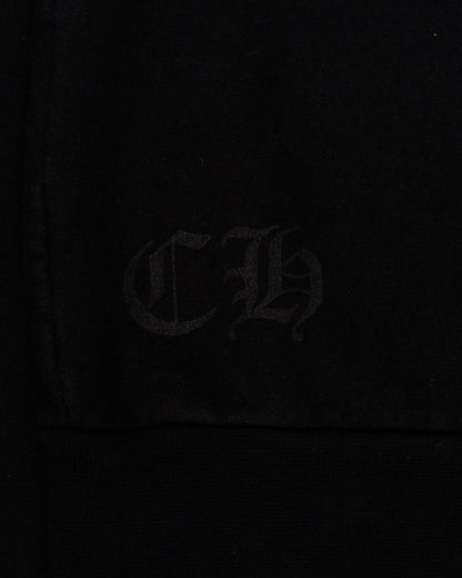 Chrome Hearts black crewneck sleeve logo
