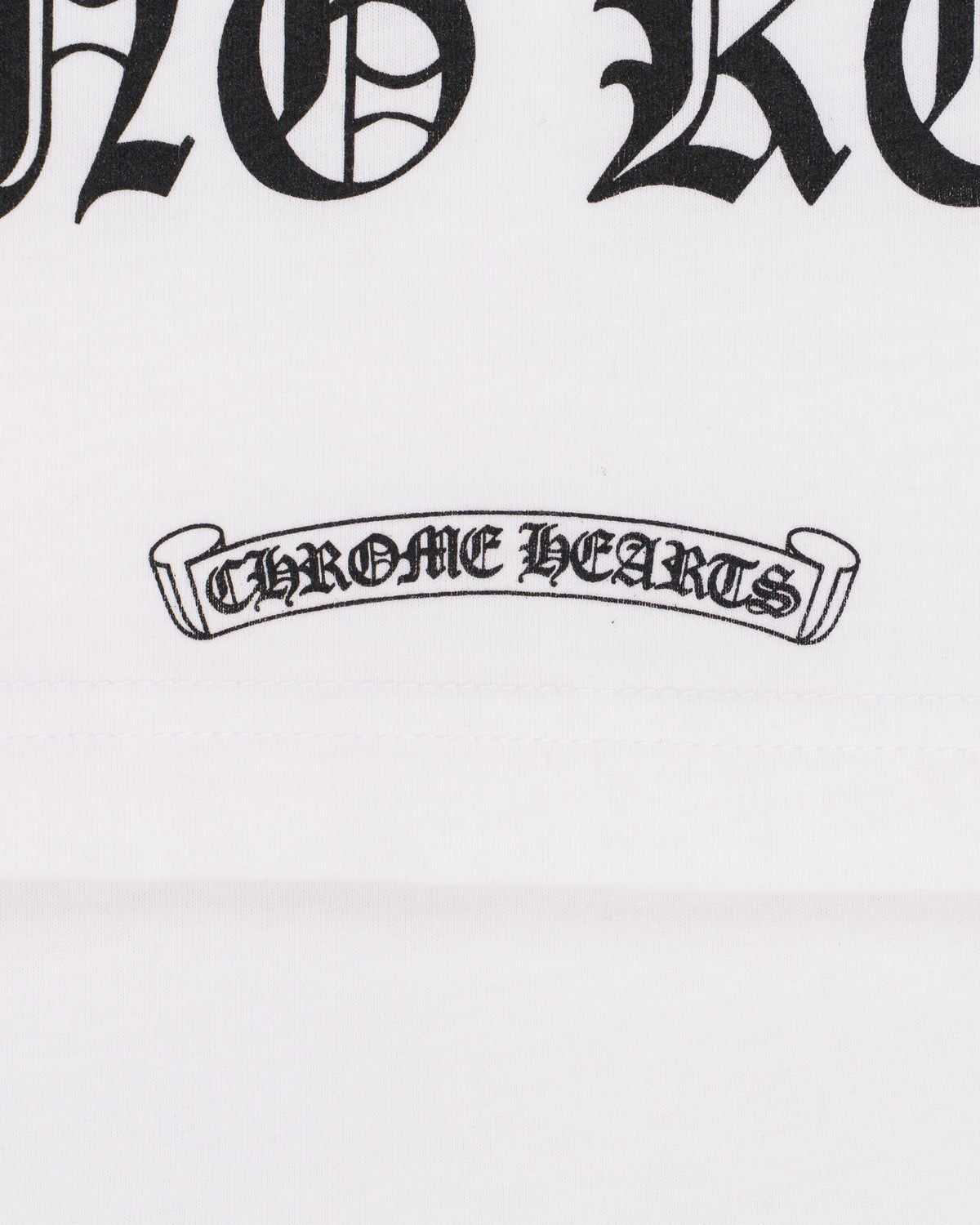 Chrome Hearts white tshirt Hong Kong