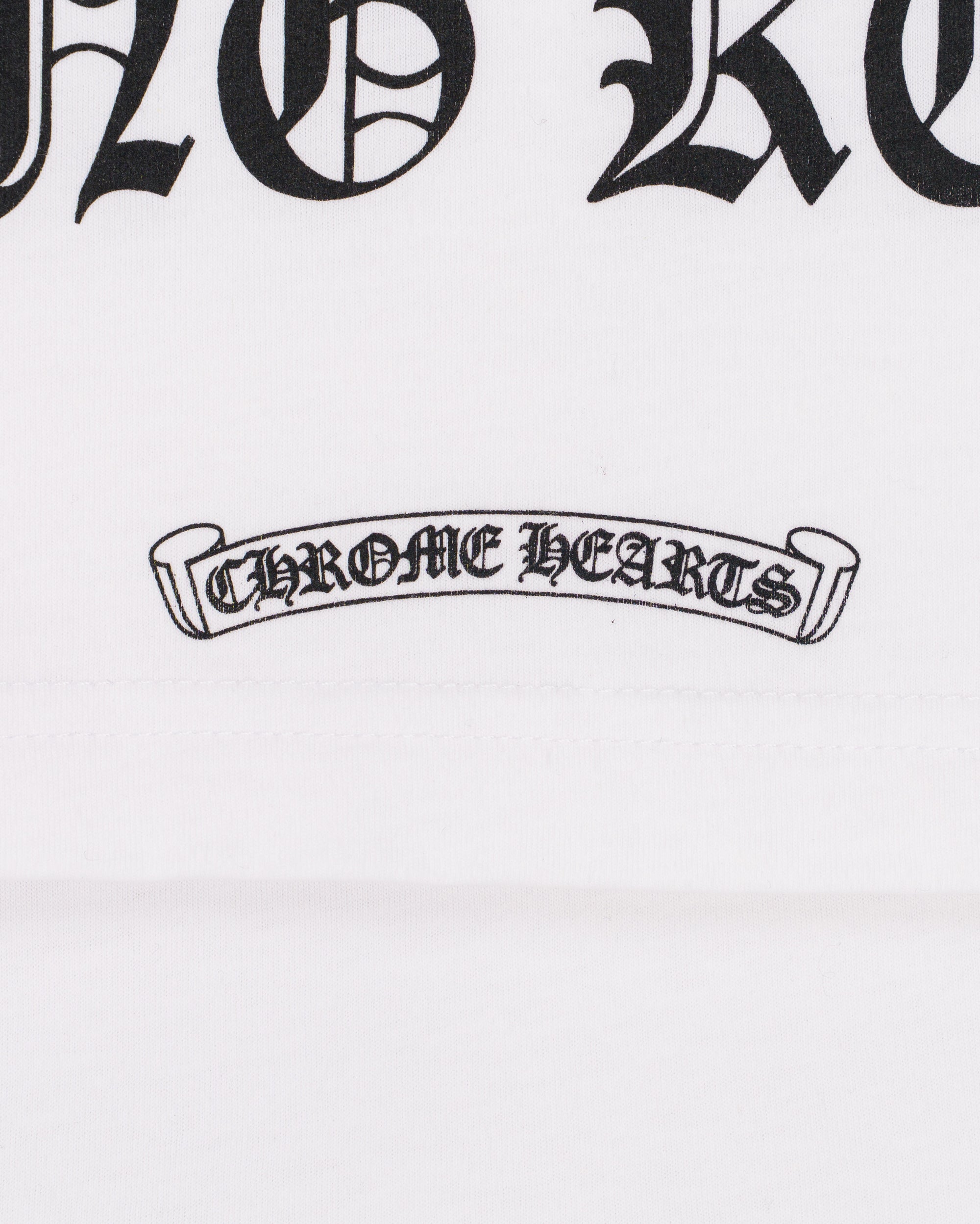 Chrome Hearts white tshirt Hong Kong