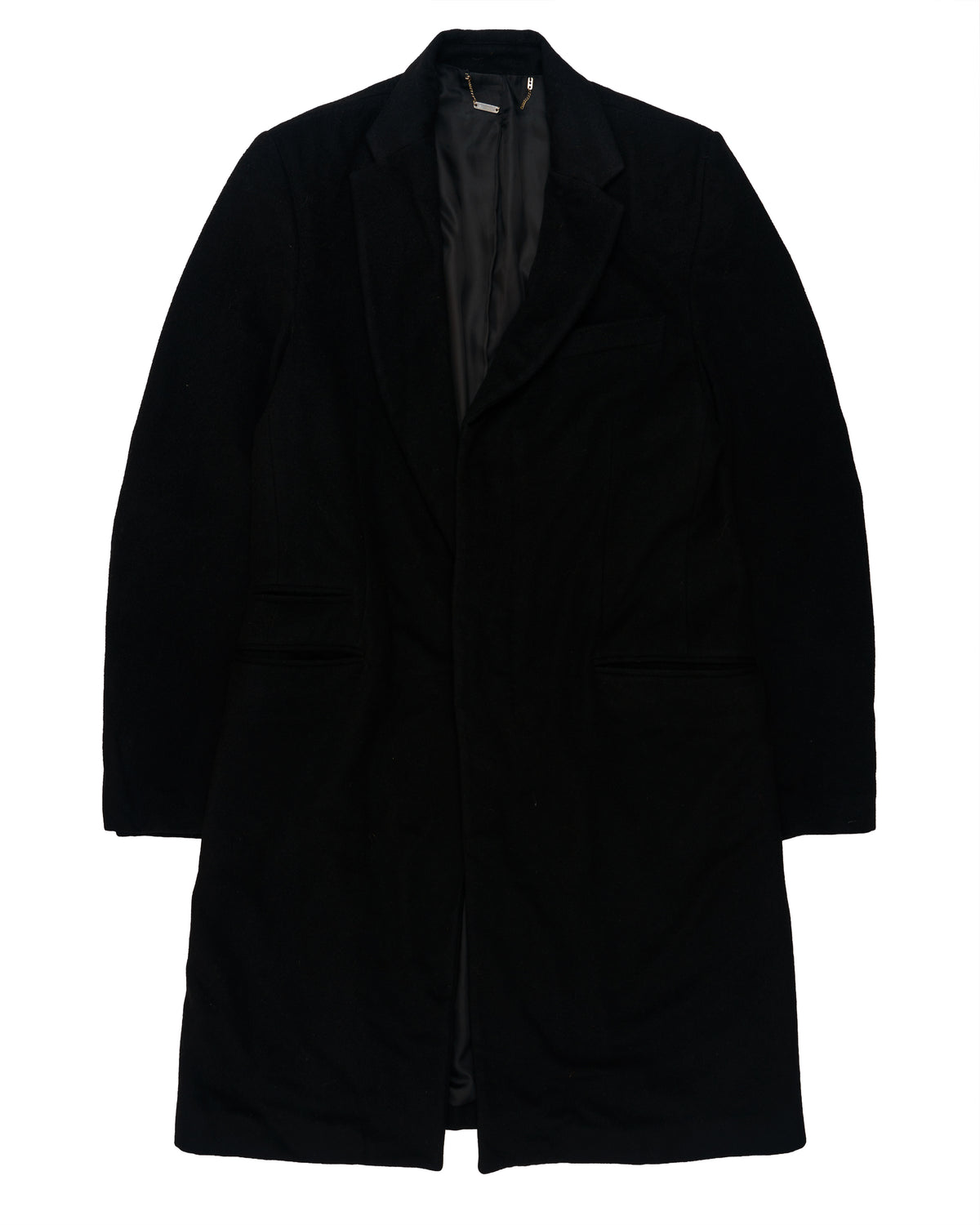 CoSTUME NATIONAL HOMME “City” Wool Cashmere Overcoat