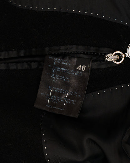 CoSTUME NATIONAL HOMME “City” Wool Cashmere Overcoat