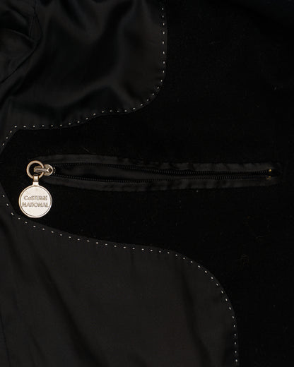 CoSTUME NATIONAL HOMME “City” Wool Cashmere Overcoat