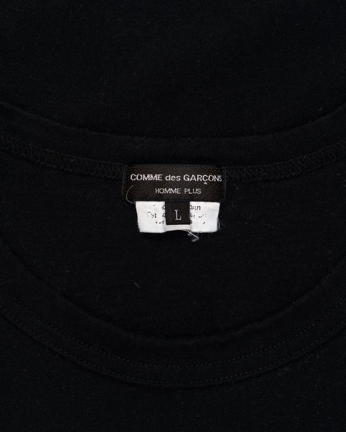 Comme des Garcons Homme Plus Faux Fur Sleeve T-Shirt