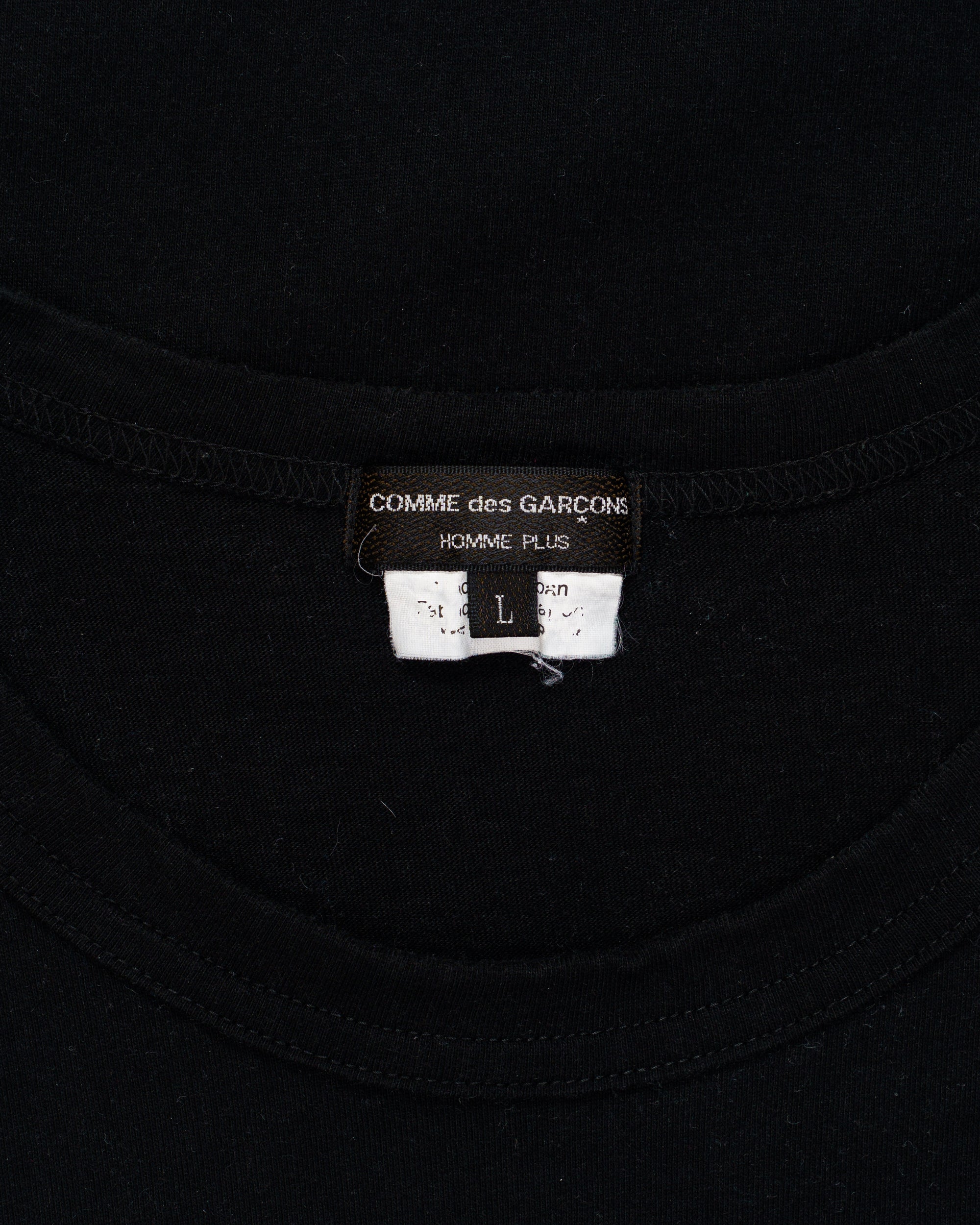 Comme des Garcons Homme Plus Faux Fur Sleeve T-Shirt