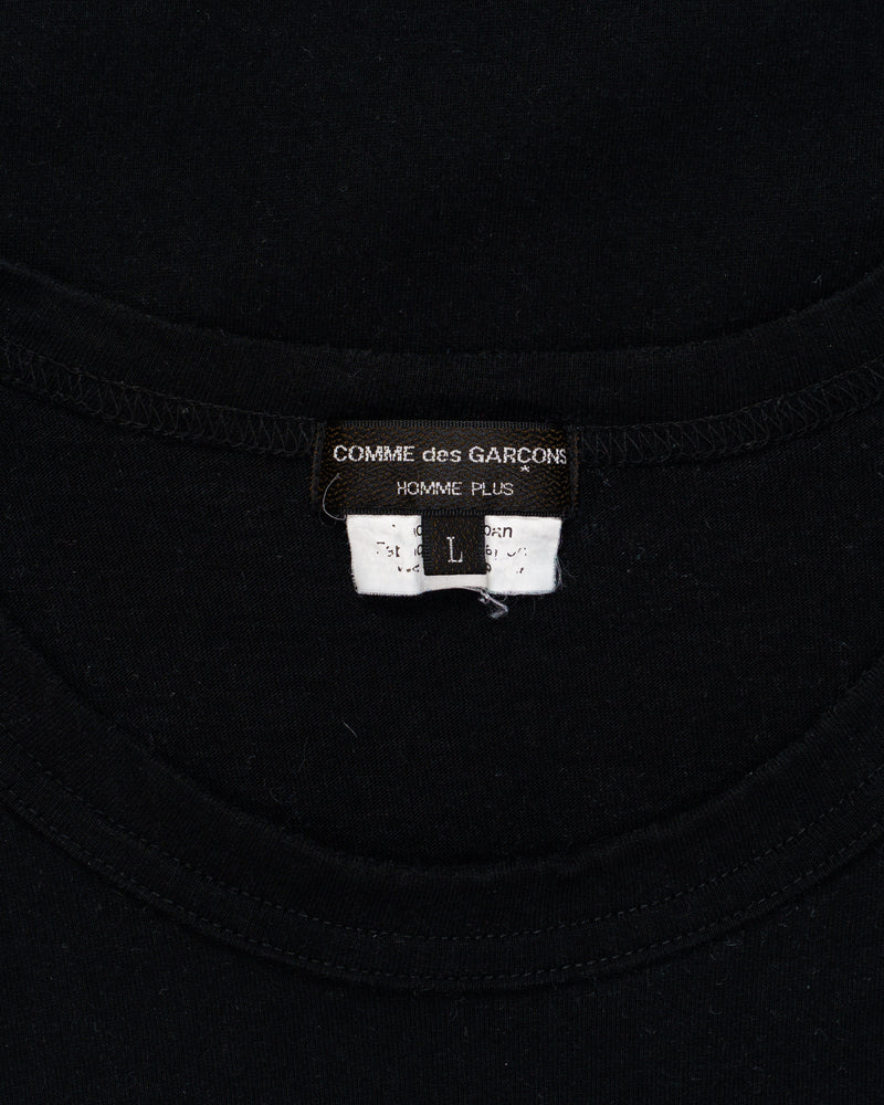 Comme des Garcons Homme Plus Faux Fur Sleeve T-Shirt thumbnail