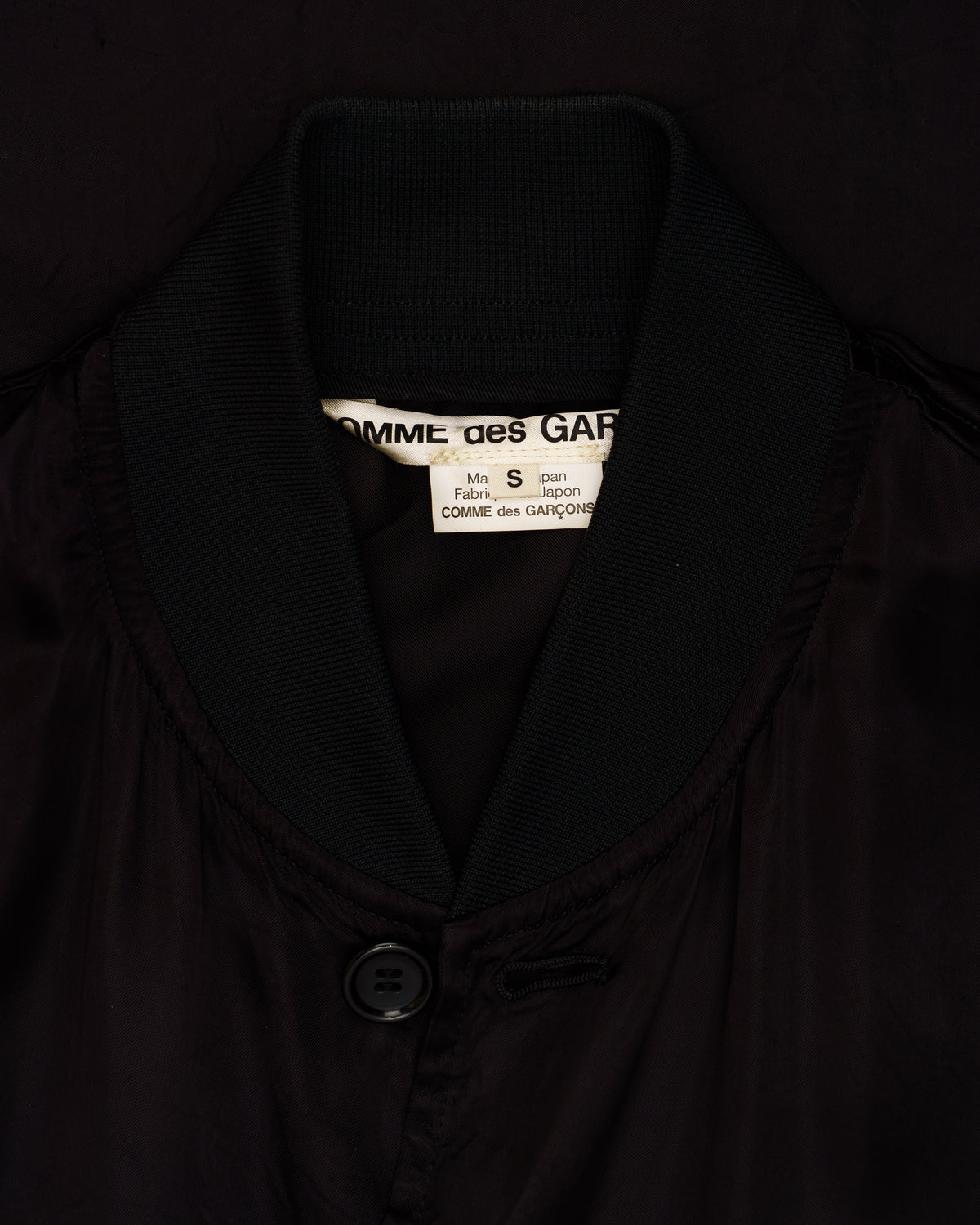 Comme des Garçons Printemps-Été 1986 Staff Coat