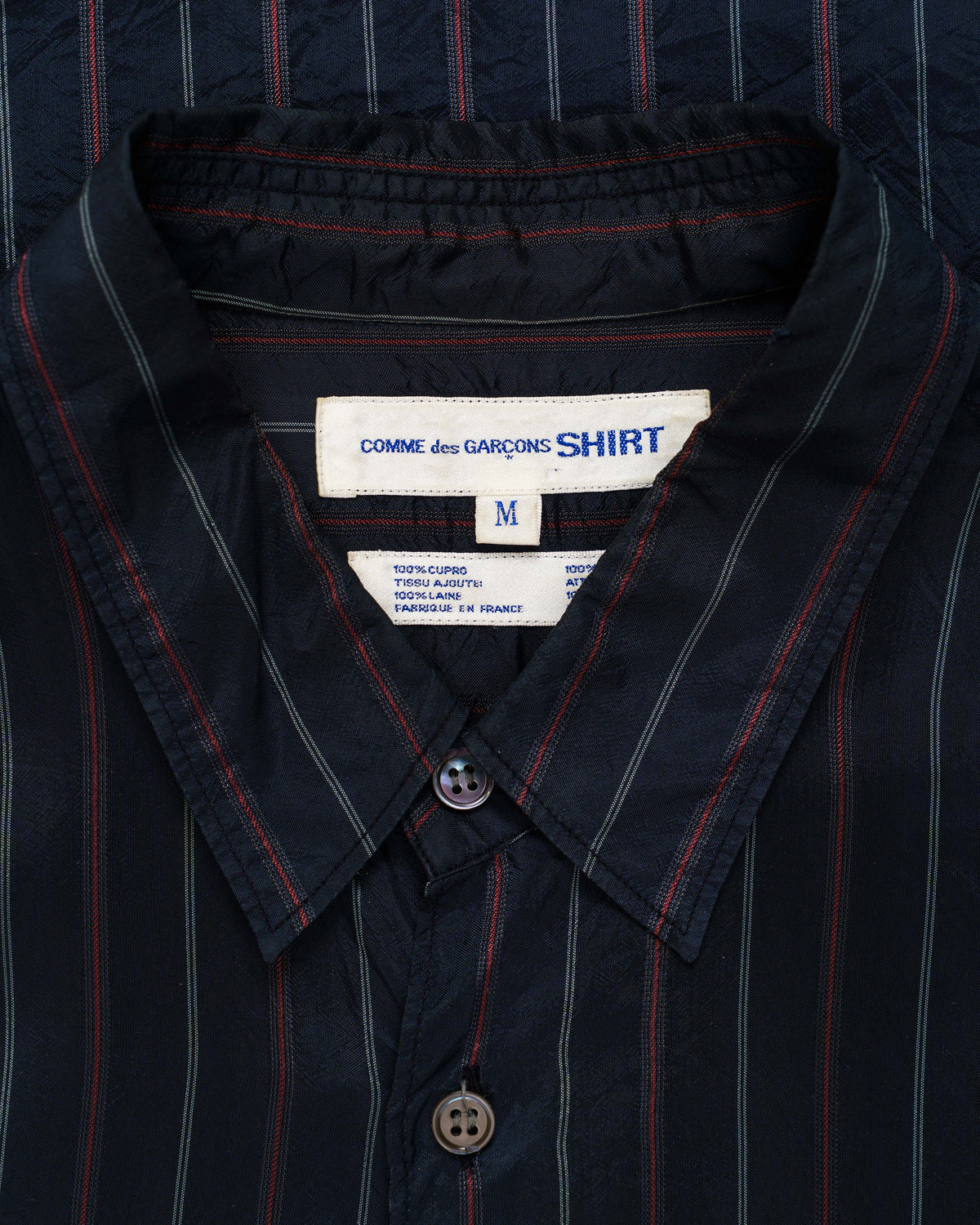 Comme des Garcons Shirt Striped Shirt