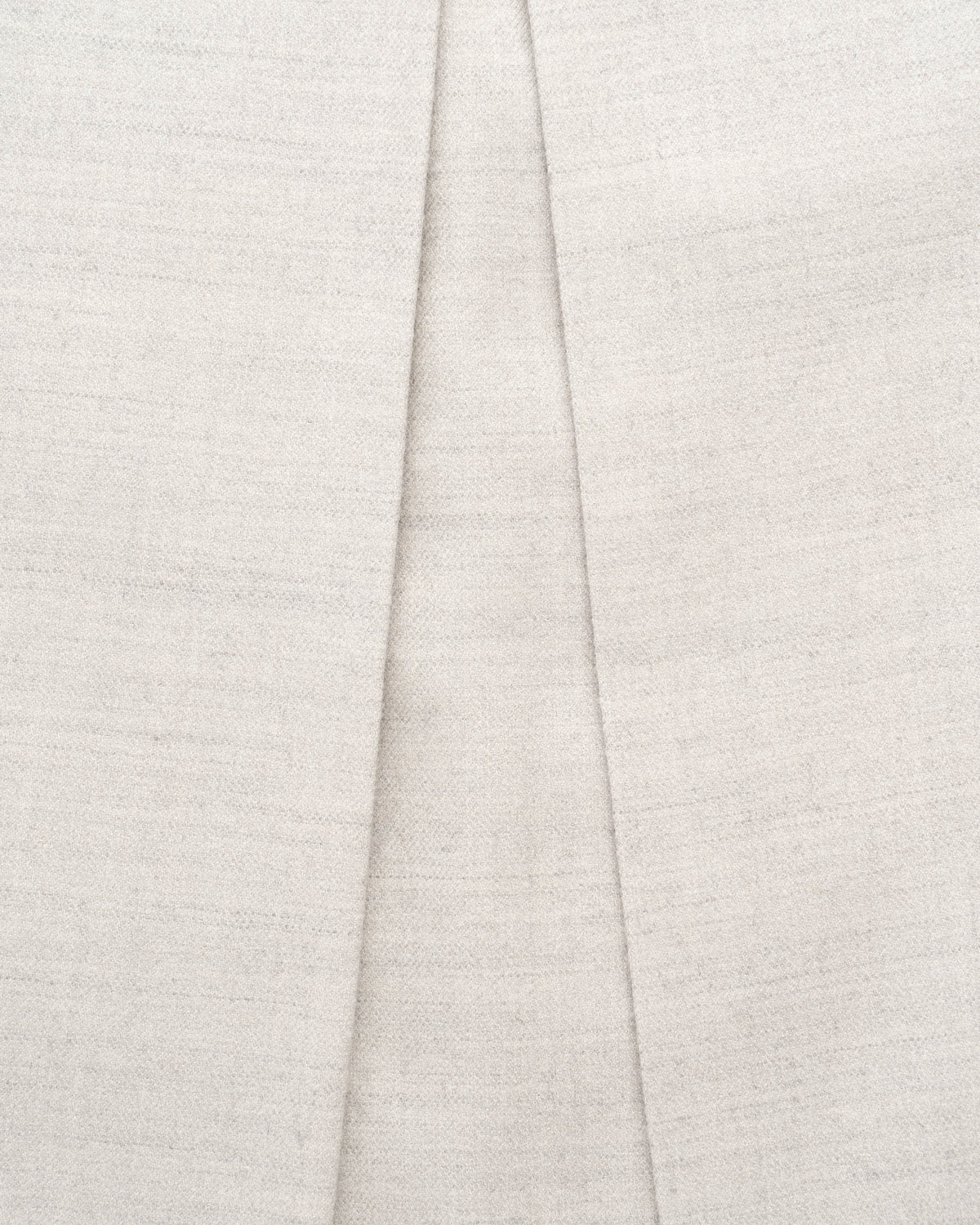 Hermes overlap grey midi skirt