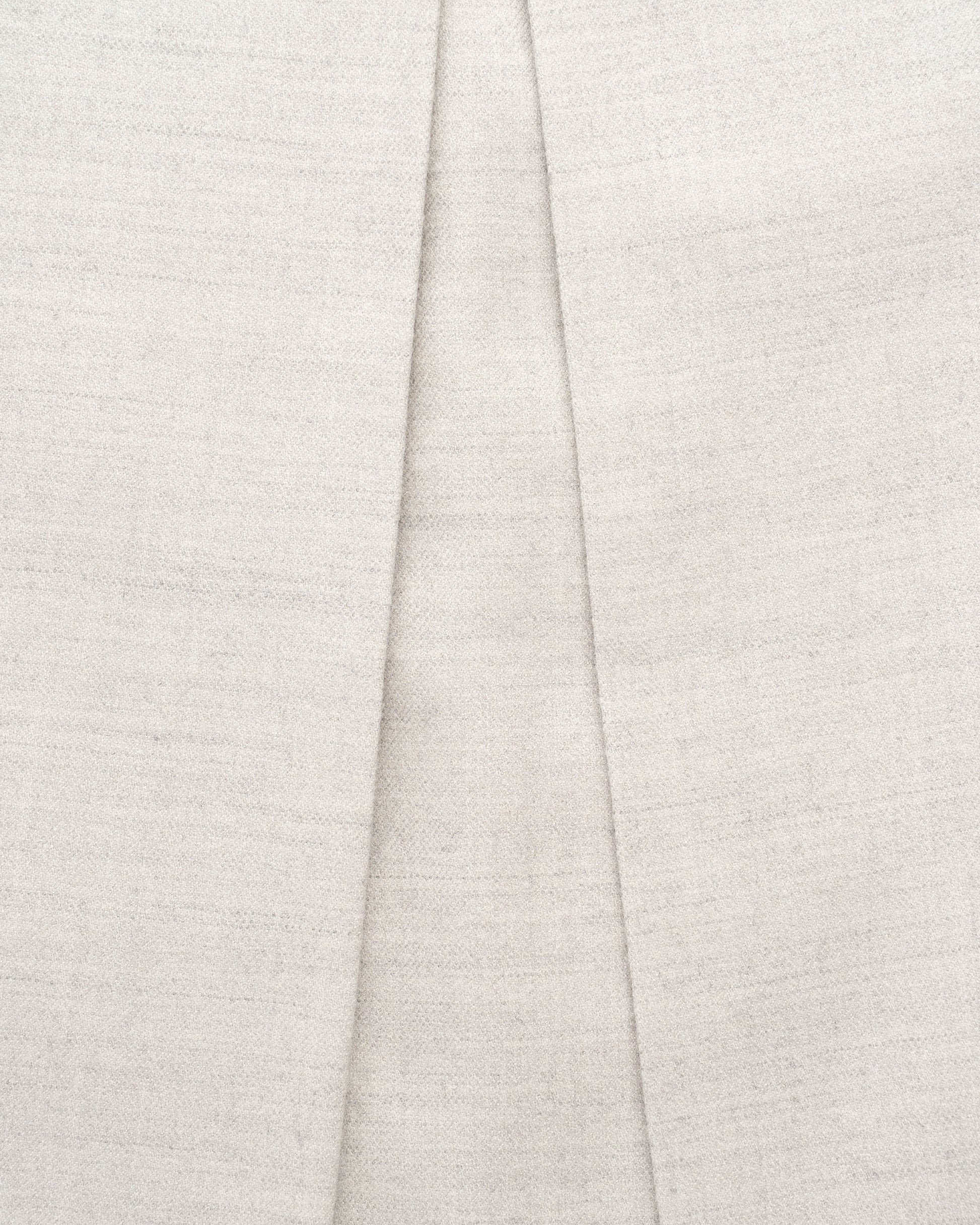 Hermes overlap grey midi skirt Hermès